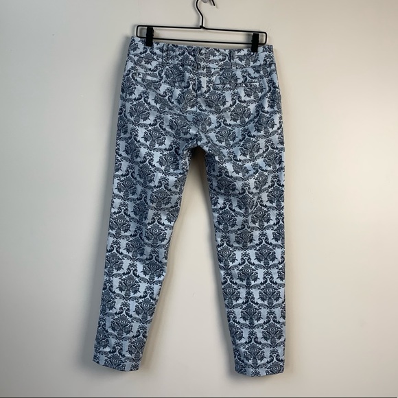 Anthropologie Cartonnier Charlie Ankle Floral Pant 6 - Picture 7 of 8